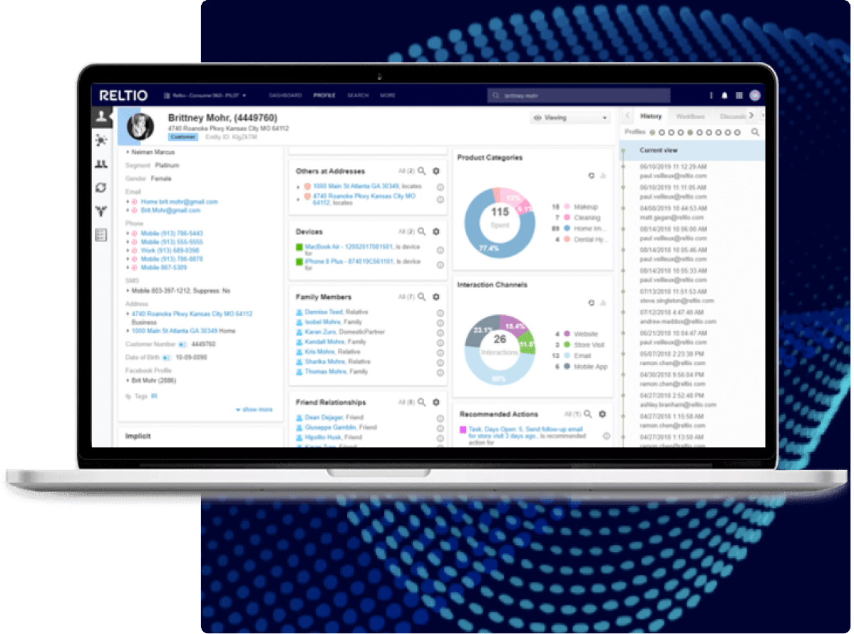 Actionable customer insights.