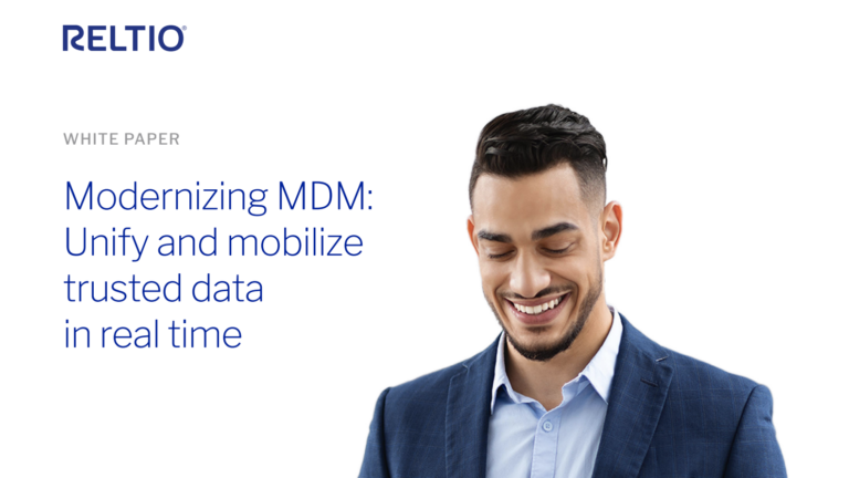 Modernizing MDM: Unify and mobilize trusted data in real time