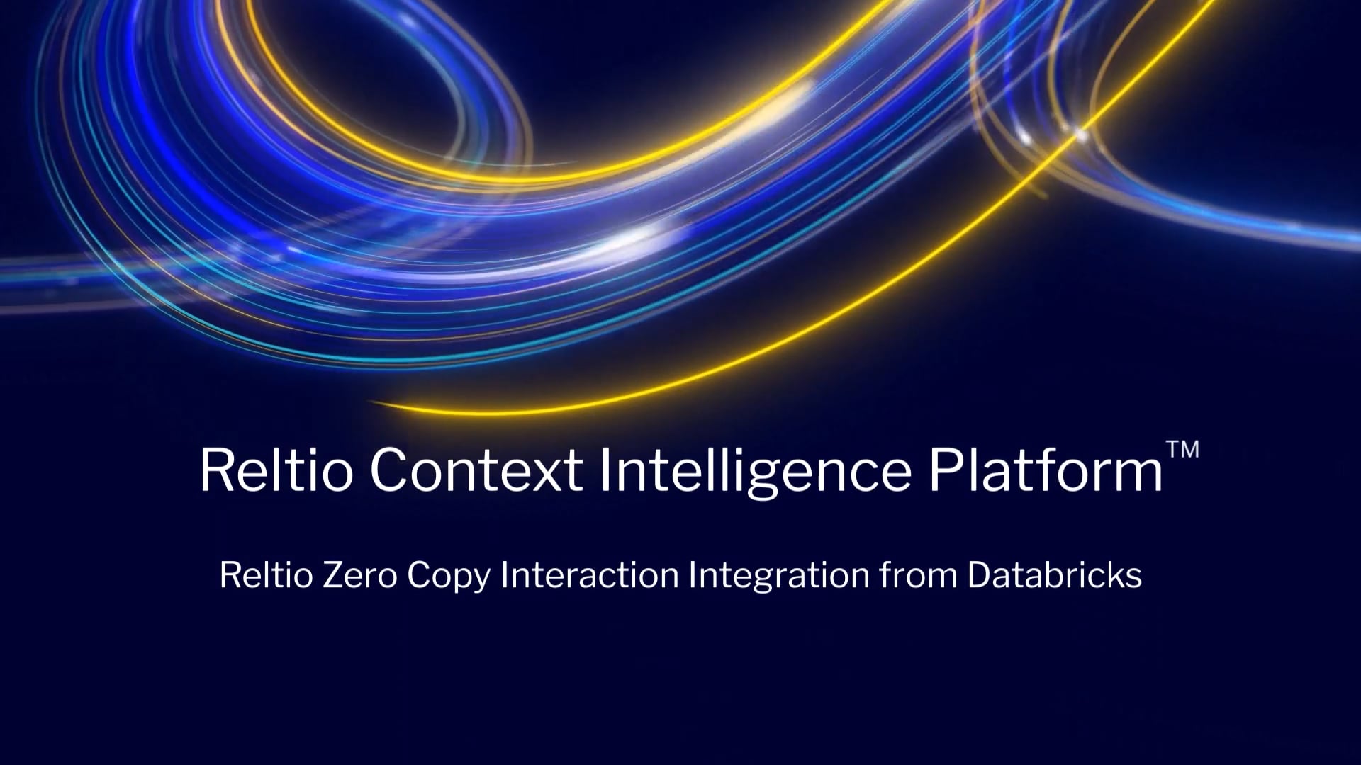 Click to play Reltio Video