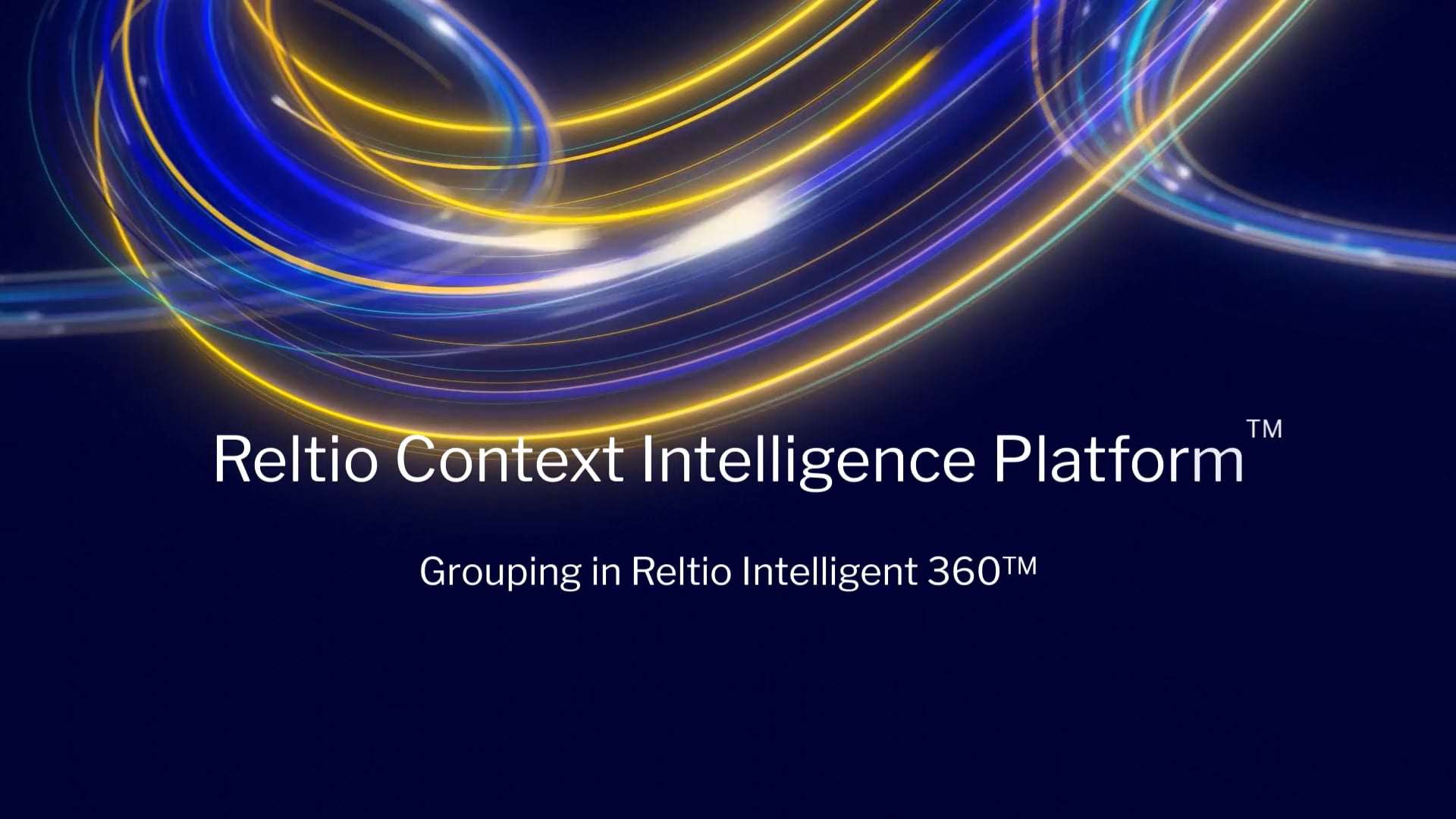 Click to play Reltio Video