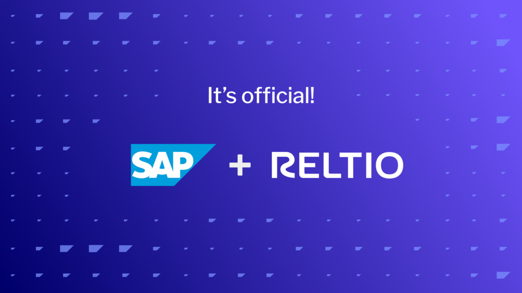Reltio, an SAP company: accelerating trusted data and context for the AI era