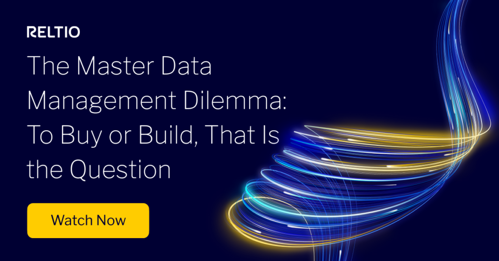 The Master Data Management Dilemma: To Buy or Build, That Is the Question